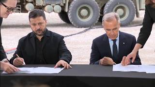 Ukraine, Canada sign 100-year partnership with air defense aid