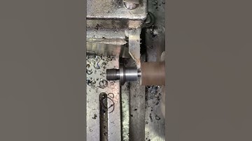 Parting Tool use in Metal Cutting #youtubeshorts #machine #machinary #shortvideos