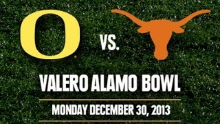 2013 Valero Alamo Bowl- Oregon Ducks Highlights