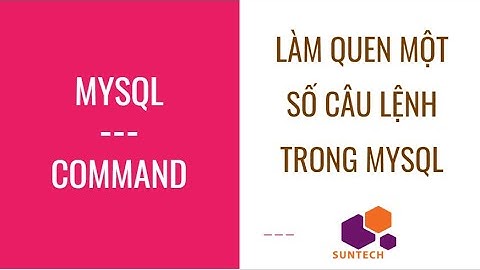 Học MySQL dành cho người mới bắt đầu