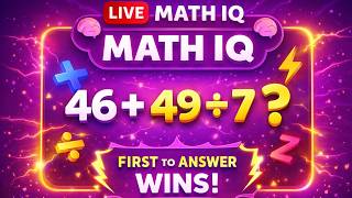 #1 Live Stream MathIQ Arena