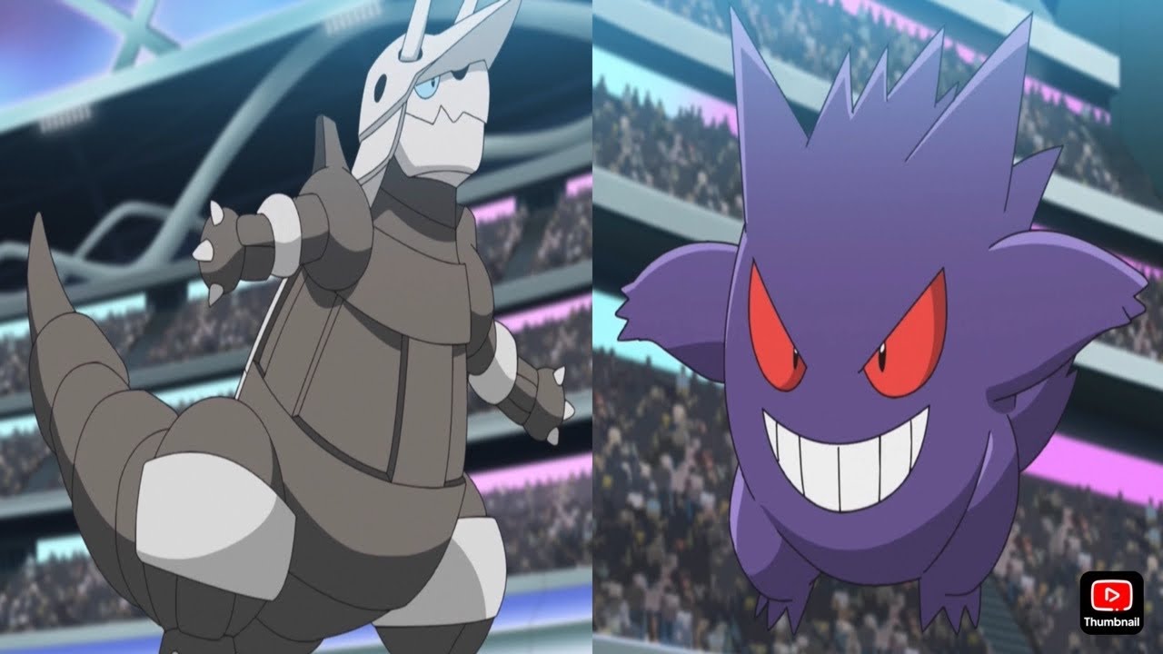 [Pokemon Battle] - Gengar Vs Aggron 