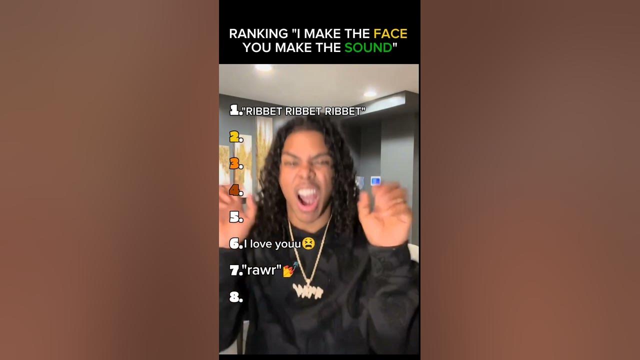 Ranking "I Make The Face You Make The Sound" Trend-part4