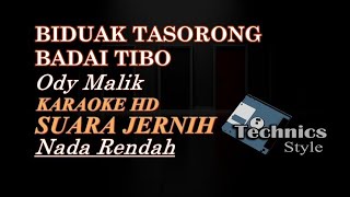 BIDUAK TASORONG BADAI TIBO KARAOKE NADA RENDAH, 2023