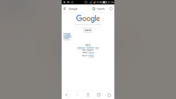 How to change UC Browser view mode