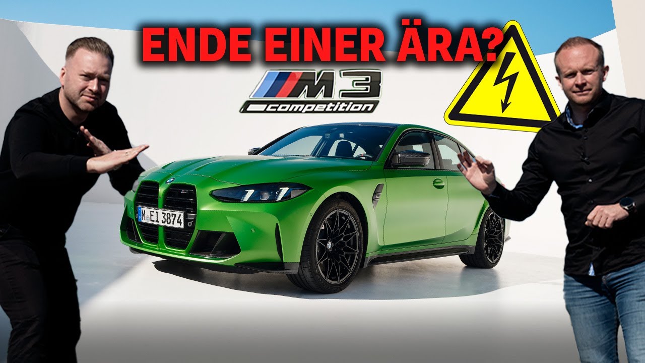 BMW M3 COMPETITION! Letzter M3 mit Verbrennungsmotor?