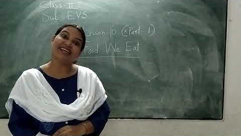 STD 2 -EVS -Lesson 10 (part 1)