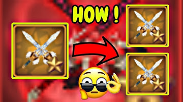 How to get 2 Valkyrie Sword for 1 Valkyrie Sword | skyblock | blockman go 🤑