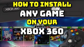 How to install any game on your modded Xbox 360 - single disk, multi disk, GoD, XBLA games