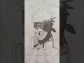 How to draw a kakashi drawing #shortsvideo #artist #kakashi #drawing #trending #sketch