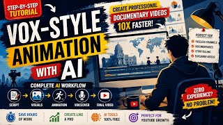 How to Create VOX-Style 2D Vector Animation with AI (Free Step-by-Step Tutorial)  Documentary 