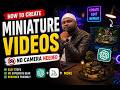 How to Create Miniature/Tilt-Shift Videos Using AI Tools (Easy Tutorial)