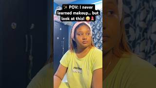 No Training,No Classes..Just Talent? @UnscriptedPuja #shorts #makeup #viral #explore #new