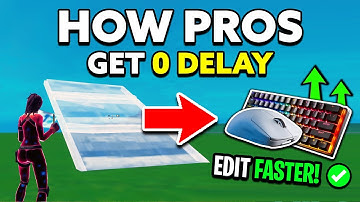 How PROS Get ZERO INPUT DELAY In Fortnite! (Lower Latency)