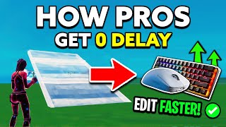 how pros get zero input delay in fortnite! (lower latency)