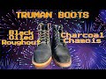 Fight truman boots black oiled roughout vs charcoal chamois which is better