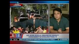 24 Oras: Sen. Bong Revilla, itinangging sa loob ng compound nila nakuha ang mga baril