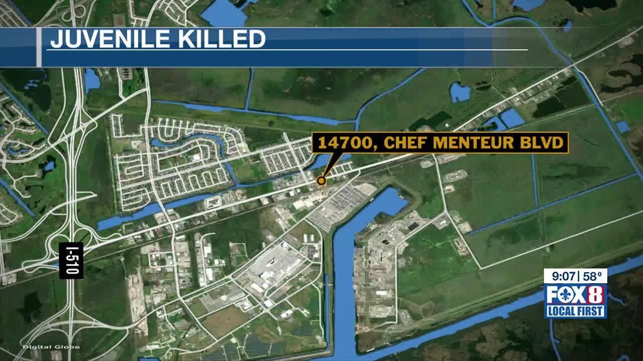 Juvenile male slain in Michoud area of New Orleans East