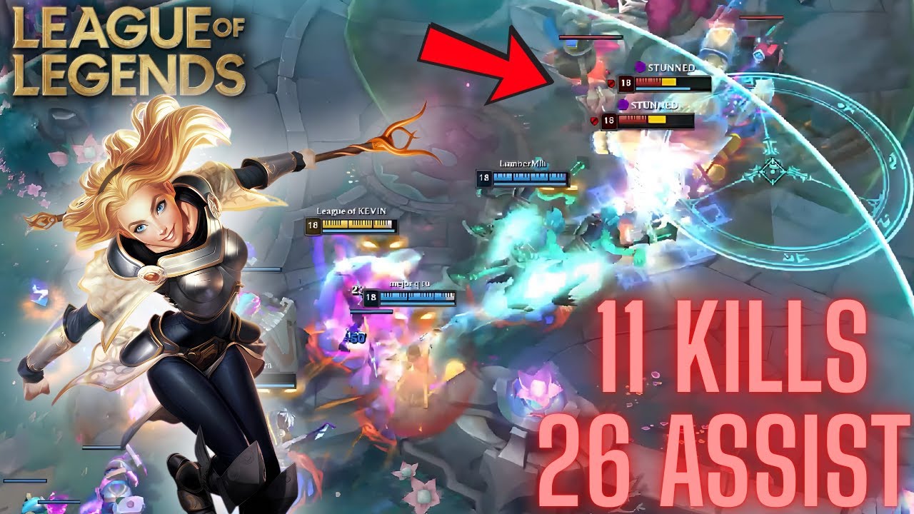 How to play Lux support BUT CARRY! | League of legends Ranked Gameplay