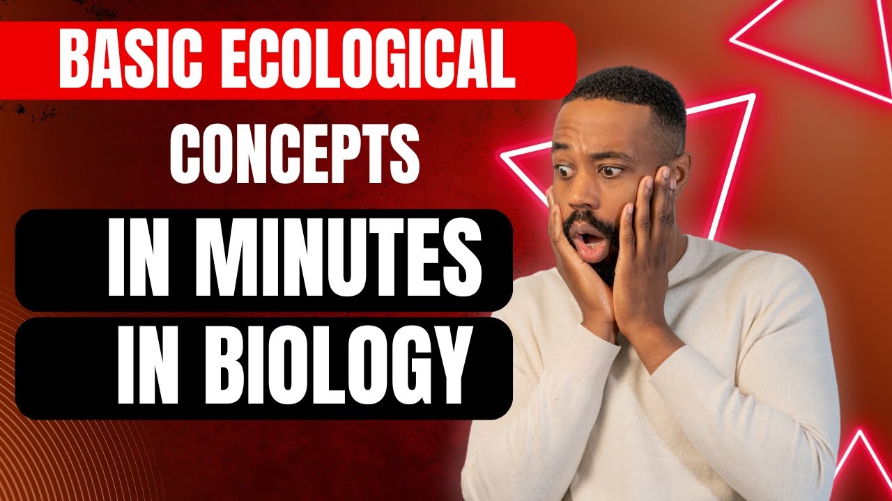 How to Pass WAEC, GCE & JAMB in 2025 | Basic Ecology Concepts
