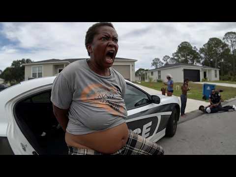 PREGNANT Florida Woman Flees From Police &amp; CHASED To Her House