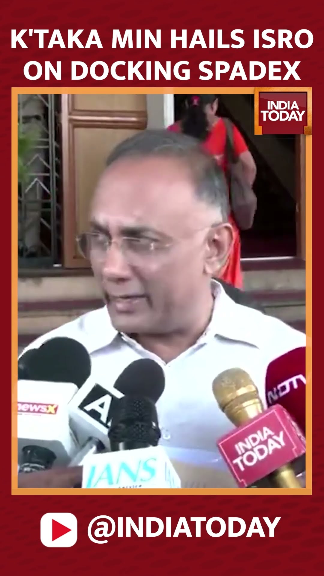 Karnataka Minister Dinesh Gundu Rao Praises ISRO On Achieving Success In Docking SpaDeX