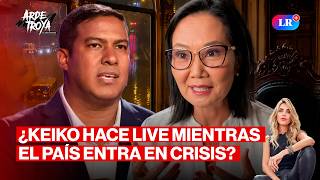 KEIKO HABLA DE SKINCARE MIENTRAS LIMA SE INUNDA Y ASESINAN A 105 PERSONAS EN 18 DIAS ARDE TROYA