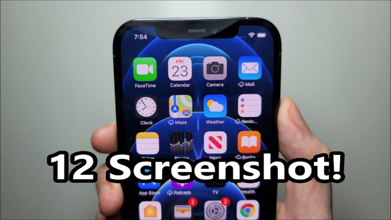 Iphone 12 12 Pro Max Mini How To Screenshot Youtube