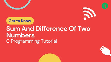 SUM AND DIFFERENCE OF TWO NUMBERS USING C PROGRAM IN TAMIL|C PROGRAMMING TUTORIAL IN TAMIL|ESUB