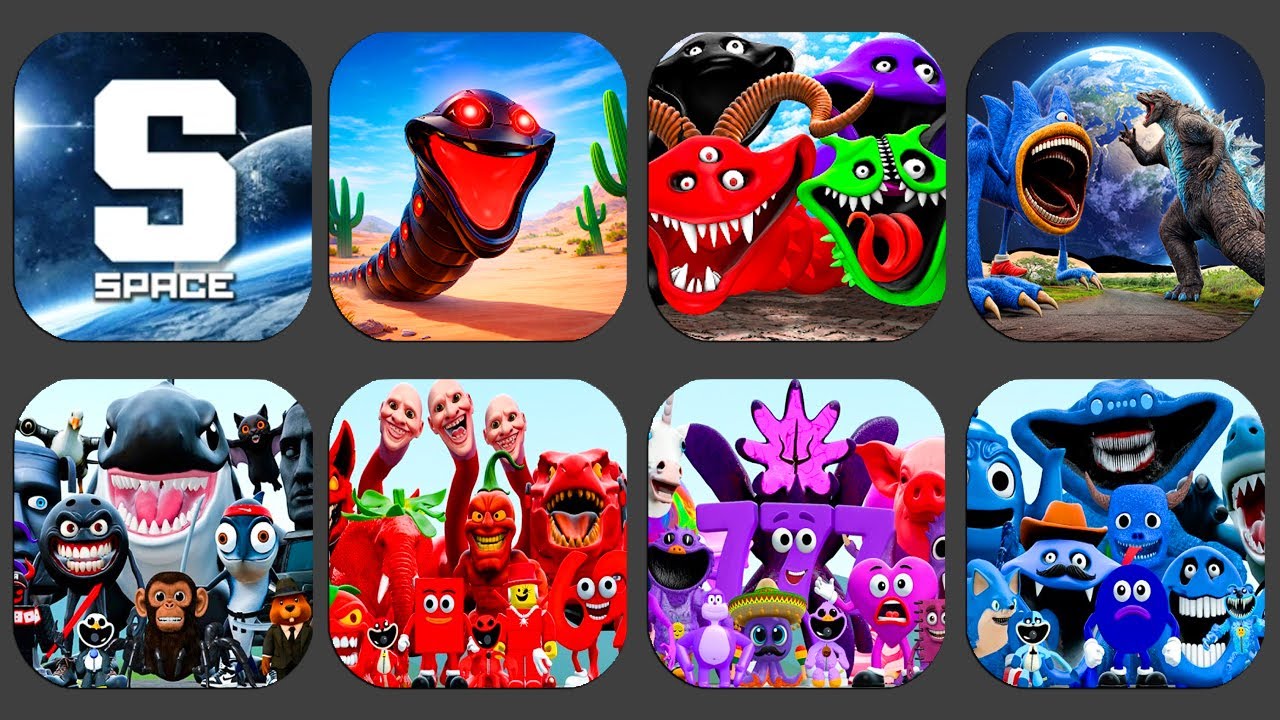 NEW Sandbox In Space Mod VS  STEAL BRAINROT MEMES vs SEA MONSTER CREATURE !