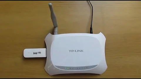 Porque tem uma entrada USB no roteador?