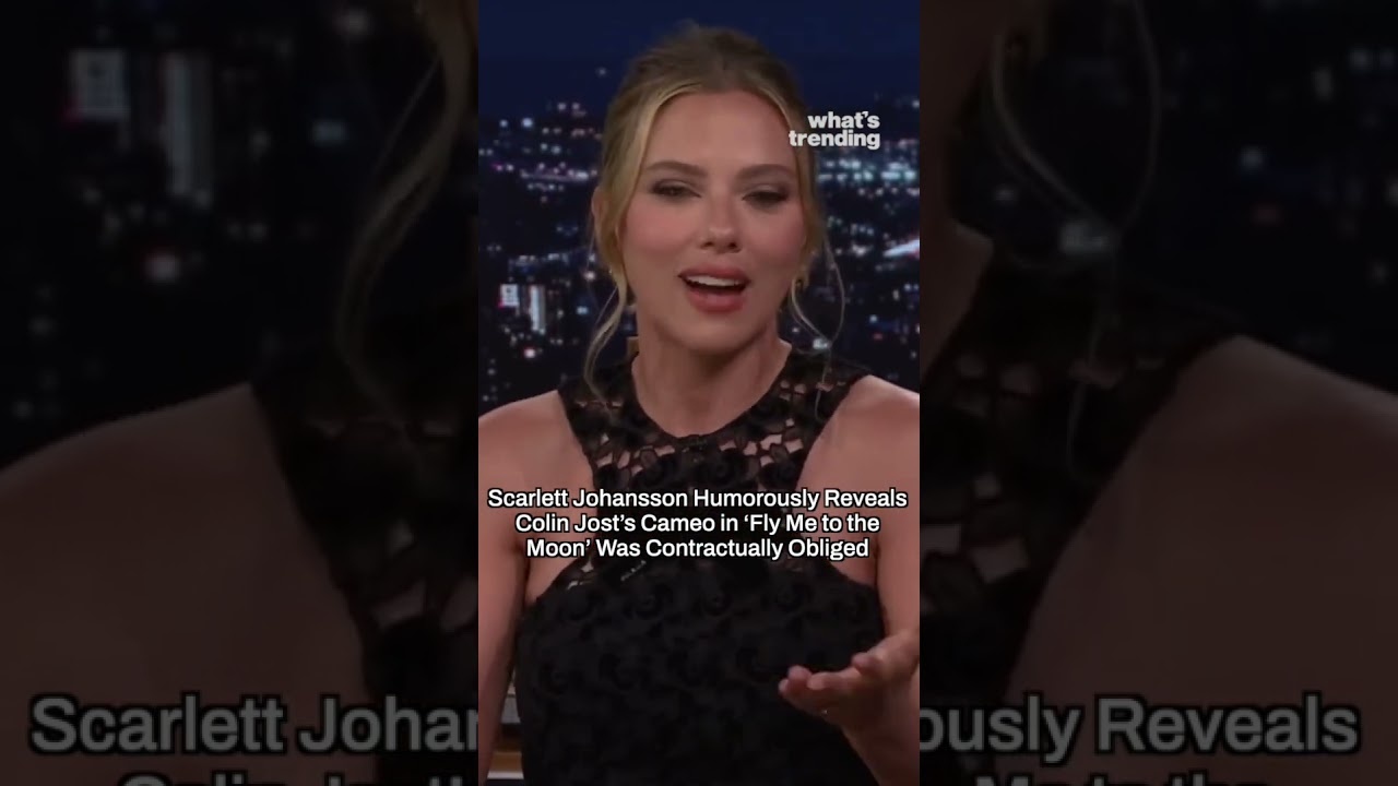 Scarlett Johansson 'REVEALS' Colin Jost’s Cameo in ‘Fly Me to the Moon’ Was Contractual