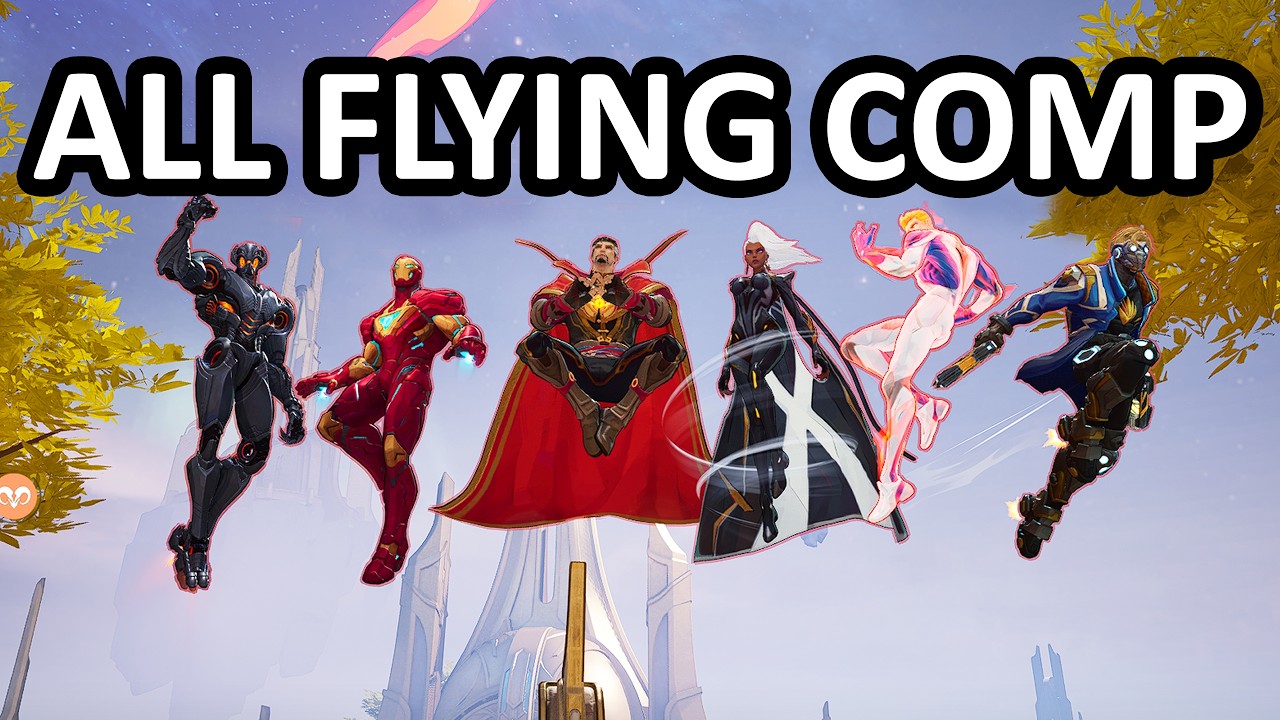 Команда All Fliers в Marvel Rivals