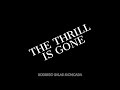 THE THRILL IS GONE - B.B. KING  / COVER @rodrigosalas8009