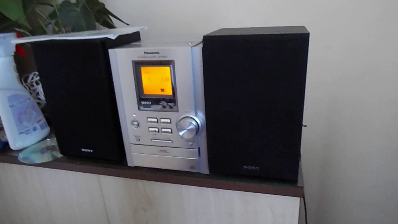 PANASONIC SA PM10 MINI HIFI HIBÁTLAN MŰKÖDÉSEL ELADÓ! - YouTube