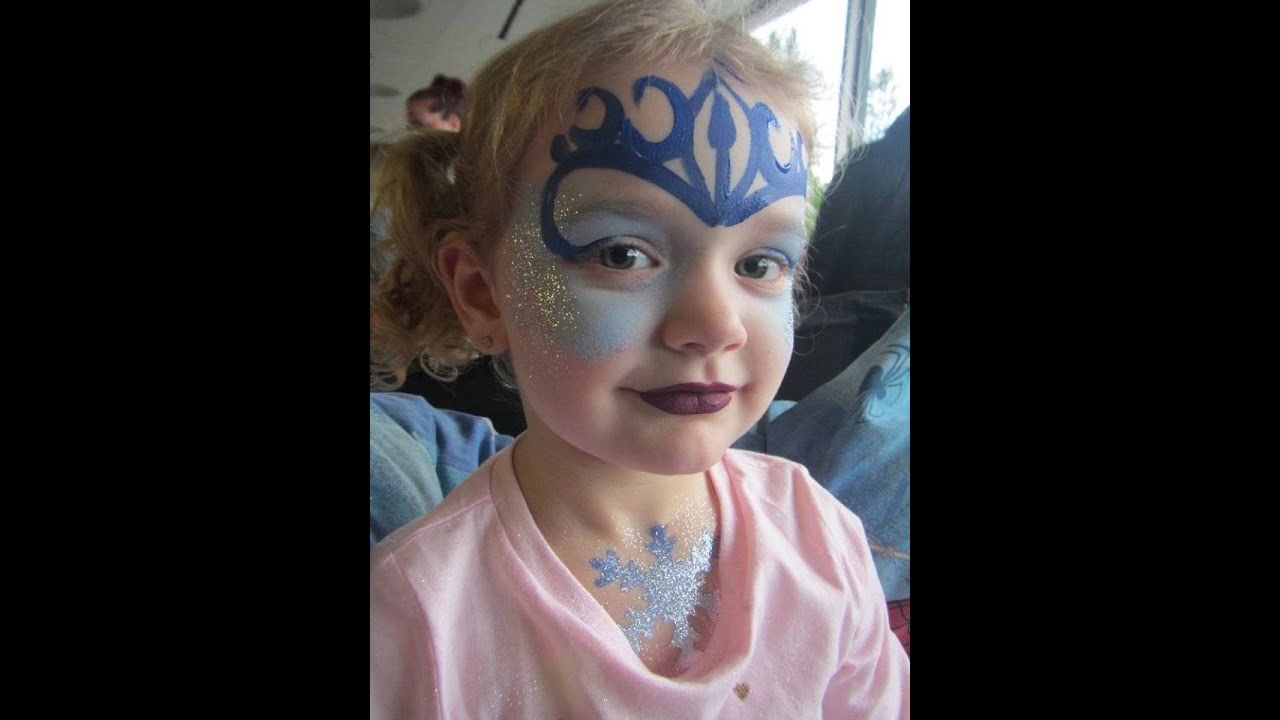 Queen Facepainting by Snowqueen YouTube