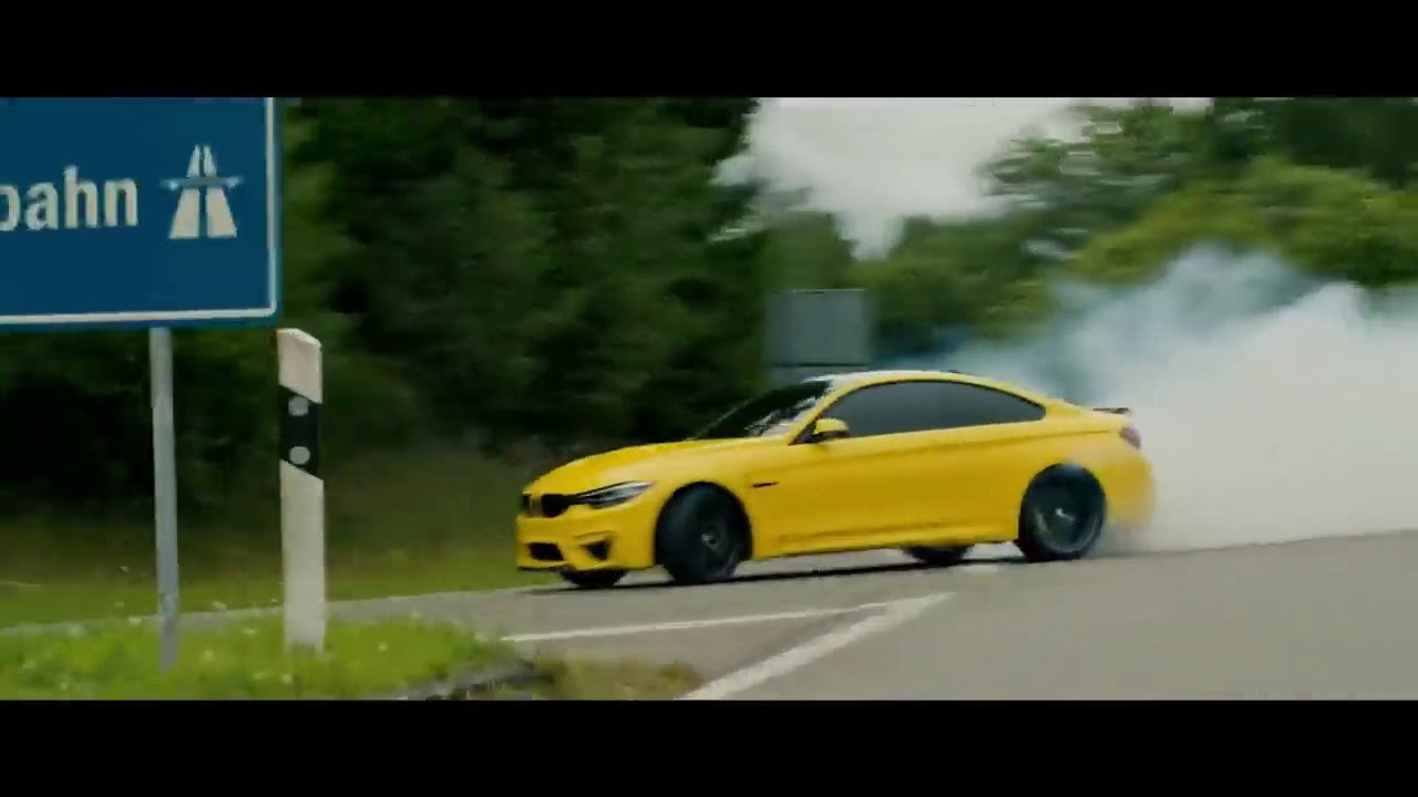 Jine mera dil Luteya  2020 DJ Remix with BMW M4 CS drifting