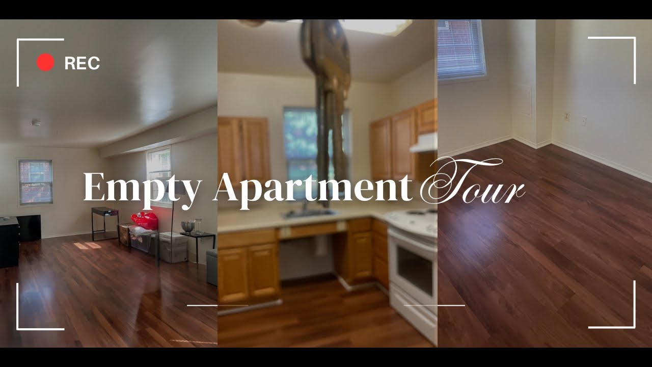 Empty Apartment Tour/ 3 Bedroom 1 and a half Bath - YouTube