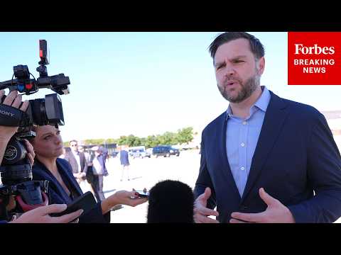 BREAKING NEWS: JD Vance Takes Reporters' Questions Amidst Controversy Over Trump TV Ad