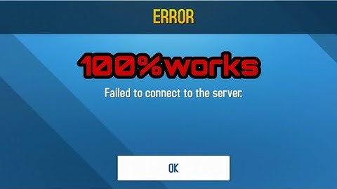 Asphalt 8 could not login fail to the connect the server error fix