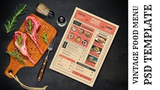 vintage food menu template food menu restaurant menu vintage food menu Mexican f