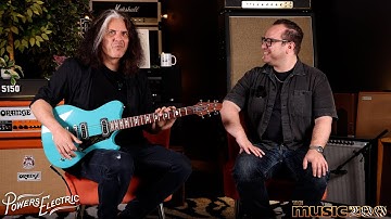 Alex Skolnick van Testament met Powers Electric bij The Music Zoo!