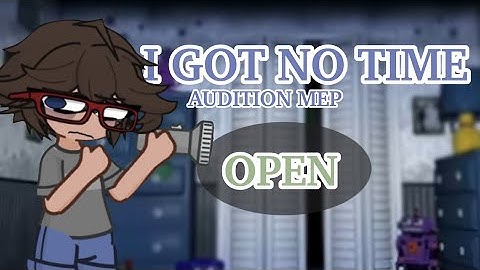 ⏰/ I GOT NO TIME MEP\ 🧸 [OPEN] #notimeforlunar