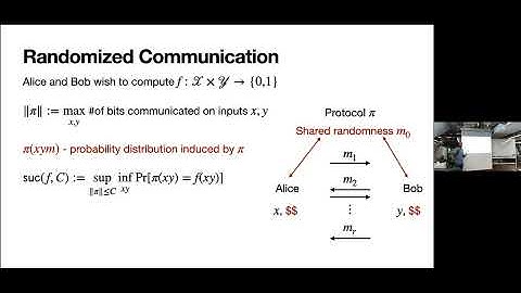 Siddharth Iyer: XOR lemmas and lifting in communication complexity