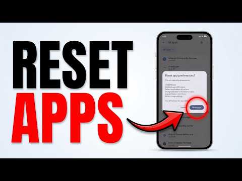 How to Reset All Apps at Once on Android