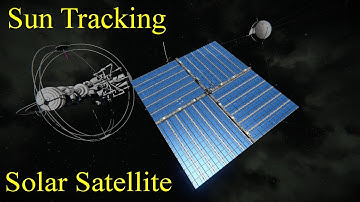 Sun Tracking Solar Satellite - Space Engineers