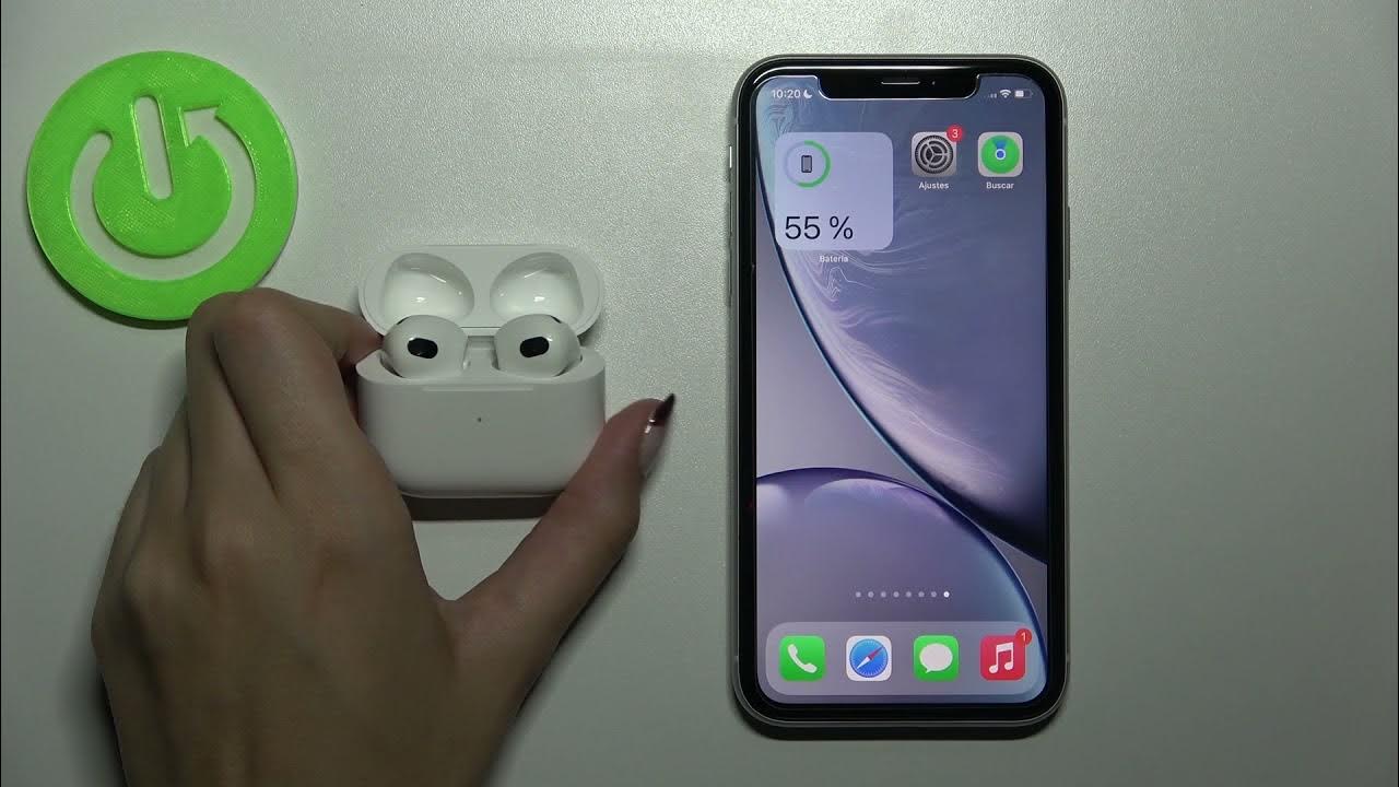 Cómo poner AirPods 3 en Modo de Emparejamiento conectar AirPods a un