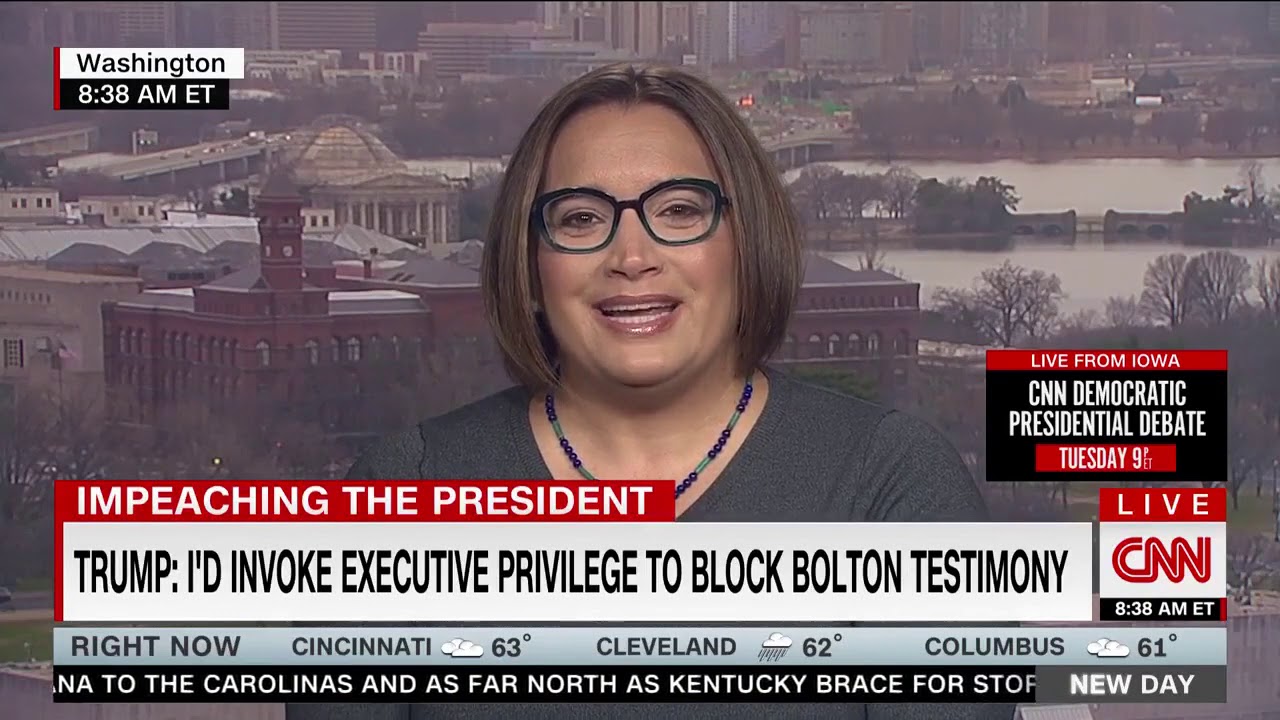 Margaret Talev on Trump's rationale for blocking John Bolton's testimony