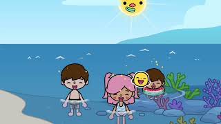 Yeni̇ Kiyafeti̇ Denedi̇k Ve Deni̇zde Rubye Kişkirtma Yaptik Toca Li̇fe Sofia