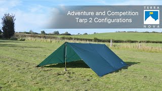 Adventure and Competition Tarp 2 Configurations | Terra Nova